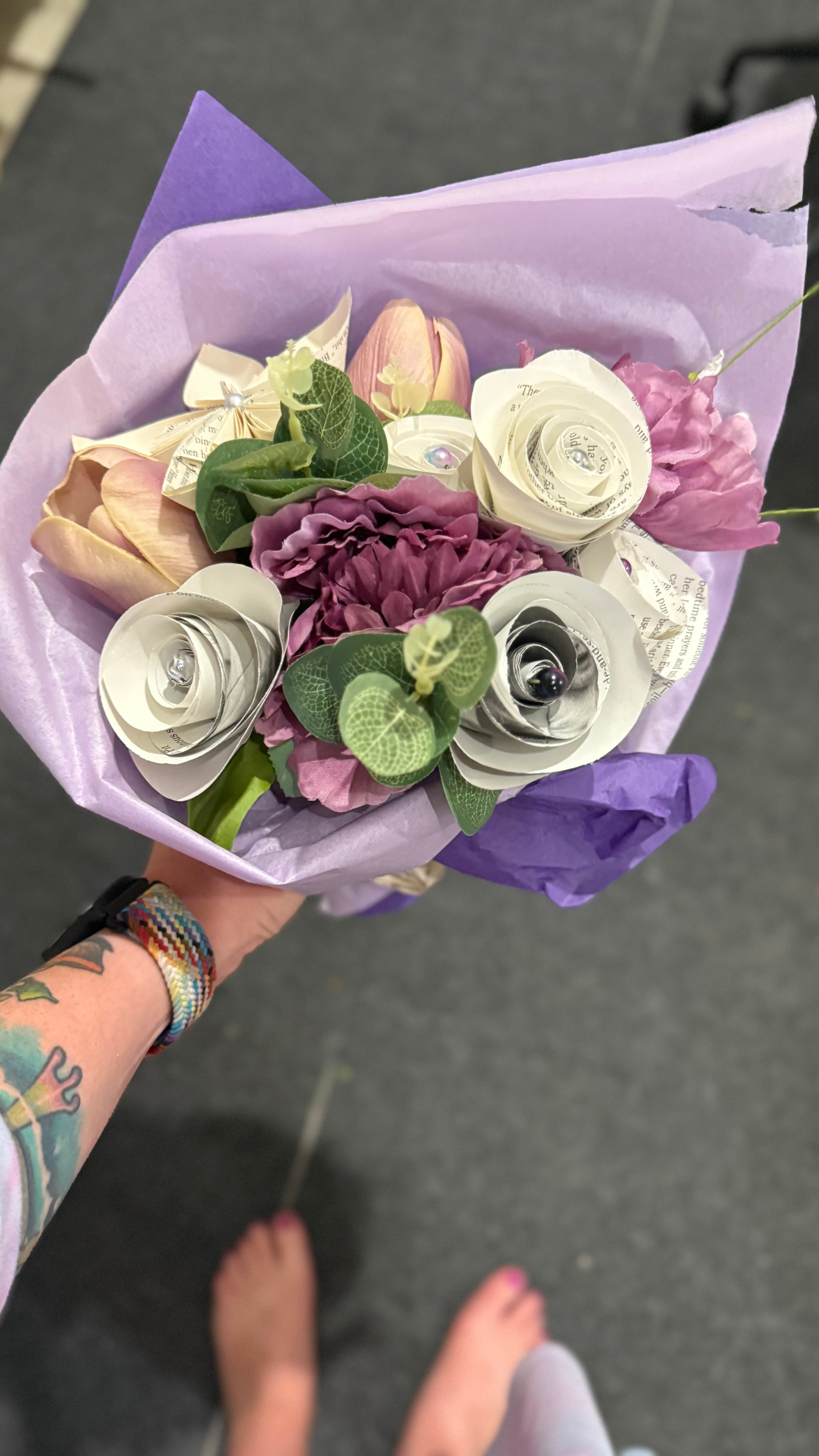 Stemless Book Flowers (Bulk/Wholesale)