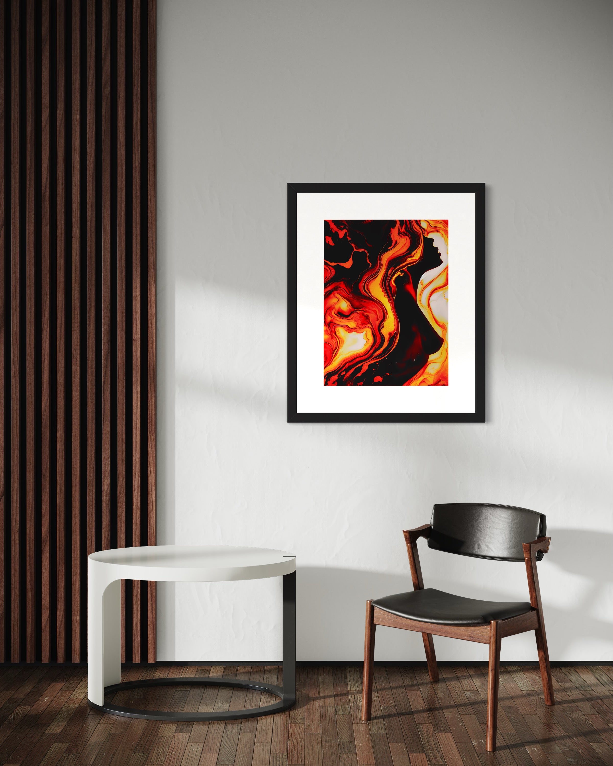 Fire & Desire: A Goddess (Original Print)