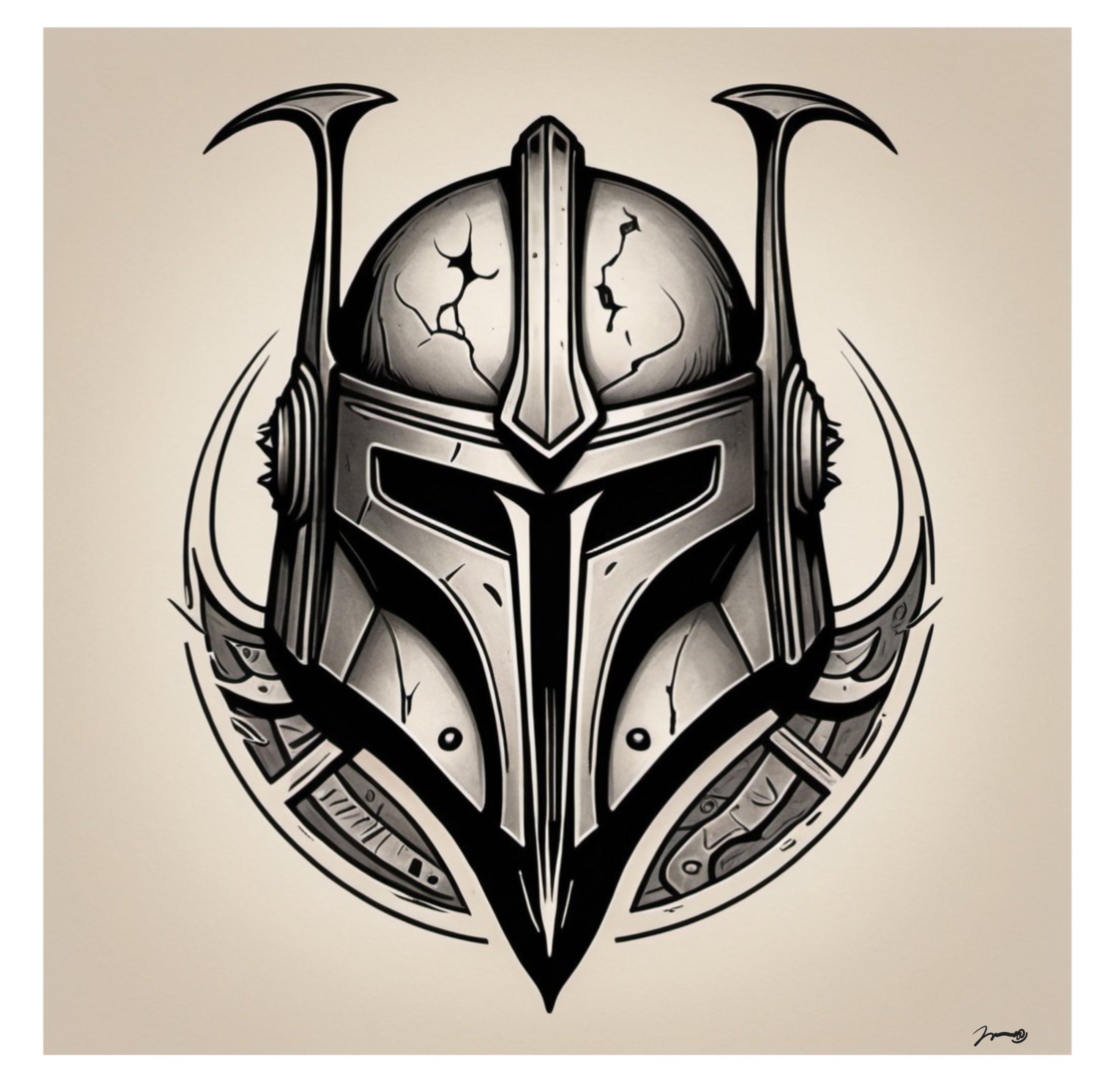 Mando-tory Art - Star Wars / Mandolorian Prints