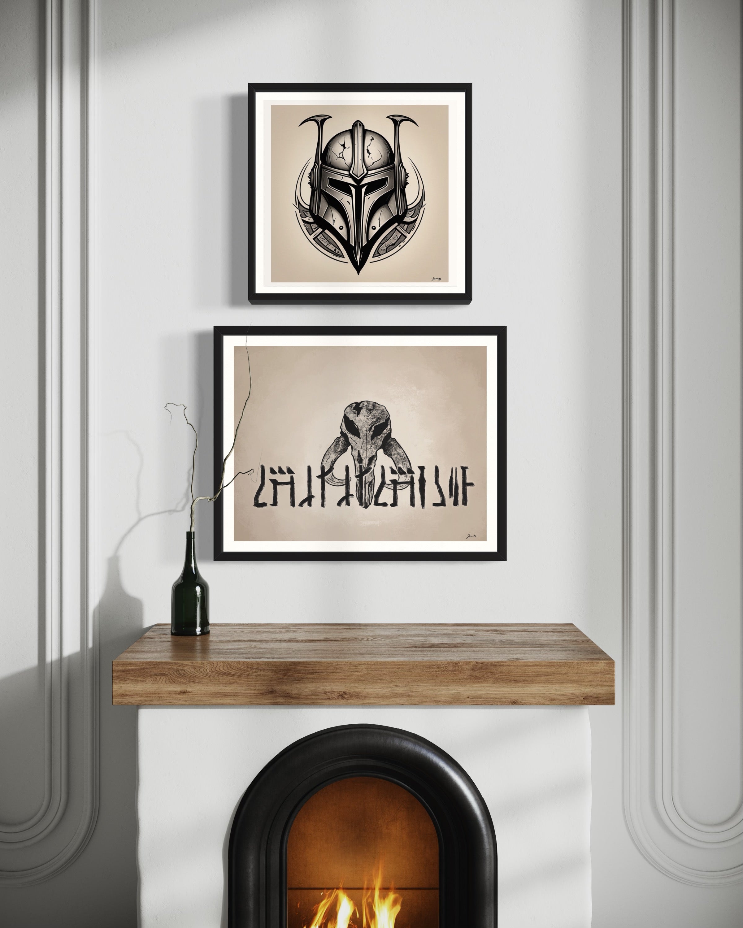 Mando-tory Art - Star Wars / Mandolorian Prints